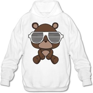 Kanye West Bear Yeezy Men’s Fleece Hoodie