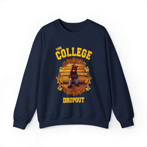 Kanye West The College Dropout Blue Sweatshirt