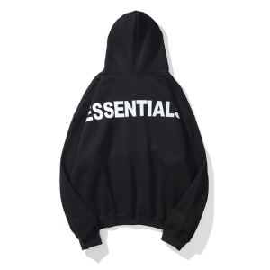 Kanye West Essentials Hoodie Black