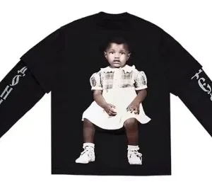 Kanye West Donda 2 Layer Black Shirt