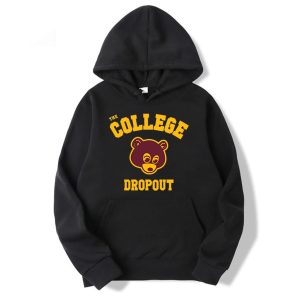 Kanye West The College Dropout Black Hoodie