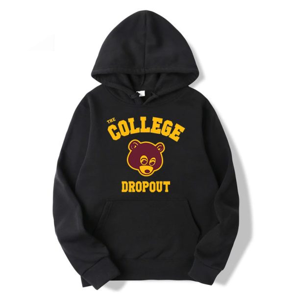 Kanye West The College Dropout Black Hoodie