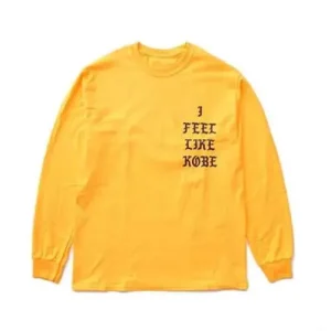 Kanye West I Feel Like Kobe Bryant Long Sleeve Shirt