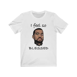 Kanye West I Feel So Blessed T-shirt White