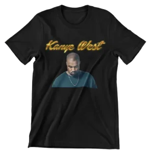 I Love Kanye West T-Shirt Black