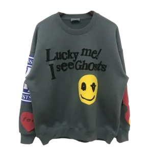 Kanye West Crewneck Lucky Me I See Ghost Sweatshirt