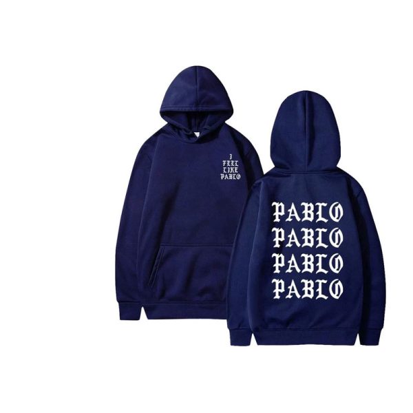 Kanye West Pablo Hoodie Blue